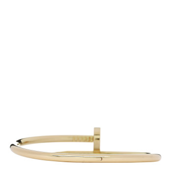 CARTIER 18K Yellow Gold Juste Un Clou Bracelet 17