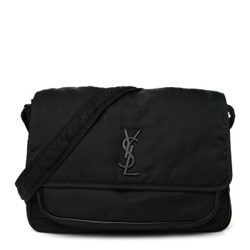 SAINT LAURENT Econyl Nylon Niki Messenger Black SAINT LAURENT Econyl Nylon Niki Messenger Black