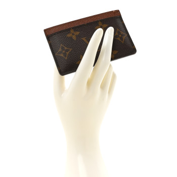 LOUIS VUITTON Monogram Card Holder Armagnac LOUIS VUITTON Monogram Card Holder Armagnac