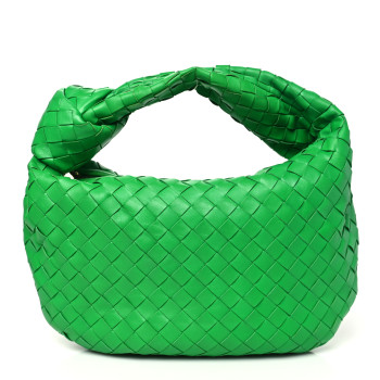 BOTTEGA VENETA Nappa Intrecciato Teen Jodie Hobo Parakeet BOTTEGA VENETA Nappa Intrecciato Teen Jodie Hobo Parakeet