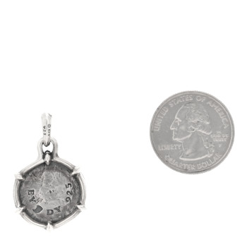 DAVID YURMAN Sterling Silver Petrvs Horse Coin Pendant DAVID YURMAN Sterling Silver Petrvs Horse Coin Pendant
