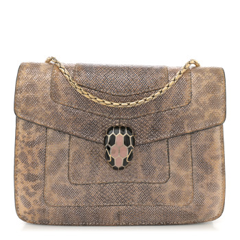 BULGARI Karung Serpenti Forever Crossbody White Agate BULGARI Karung Serpenti Forever Crossbody White Agate