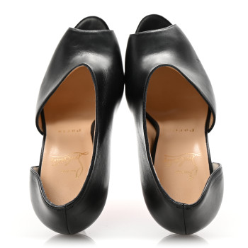 CHRISTIAN LOUBOUTIN Calfskin Verita 150 Booties 36 Black CHRISTIAN LOUBOUTIN Calfskin Verita 150 Booties 36 Black