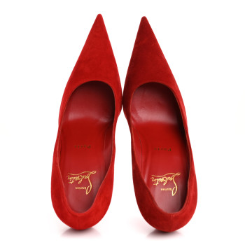 CHRISTIAN LOUBOUTIN Veau Velours Kate Max 100 Pumps 37.5 Loubi CHRISTIAN LOUBOUTIN Veau Velours Kate Max 100 Pumps 37.5 Loubi