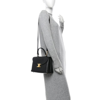 CELINE Supple Calfskin Medium Nino Black CELINE Supple Calfskin Medium Nino Black