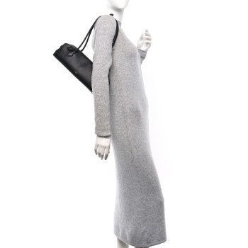 ALAIA Goatskin Medium Le Teckel Bag Black