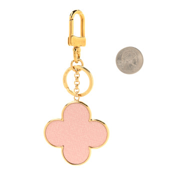 LOUIS VUITTON Metal Monogram Into The Flower Bag Charm Key Holder LOUIS VUITTON Metal Monogram Into The Flower Bag Charm Key Holder