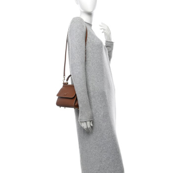 DOLCE & GABBANA Vitello Morbido Mini Sicily 58 Bag Tan DOLCE & GABBANA Vitello Morbido Mini Sicily 58 Bag Tan