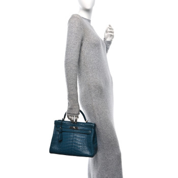 HERMES Matte Alligator Kelly Retourne 32 Colvert HERMES Matte Alligator Kelly Retourne 32 Colvert