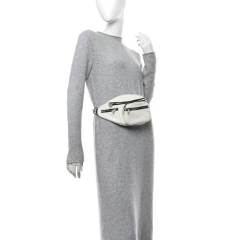 ALEXANDER WANG Lambskin Attica Belt Bag White ALEXANDER WANG Lambskin Attica Belt Bag White