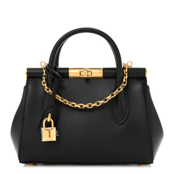 DOLCE & GABBANA Vitello Mini Marlene Day Bag Black DOLCE & GABBANA Vitello Mini Marlene Day Bag Black