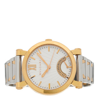 BULGARI Stainless Steel 18K Rose Gold 42mm Sotirio Automatic Watch BULGARI Stainless Steel 18K Rose Gold 42mm Sotirio Automatic Watch