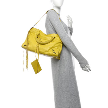 BALENCIAGA Agneau Classic Hardware City Curry