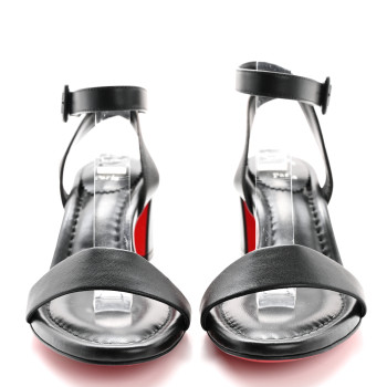 CHRISTIAN LOUBOUTIN Nappa Miss Jane 55 Sandal Pumps 37 Black CHRISTIAN LOUBOUTIN Nappa Miss Jane 55 Sandal Pumps 37 Black