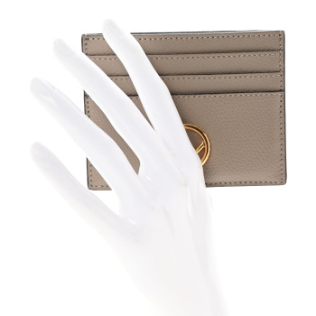 FENDI Vitello Cruise F is Fendi Card Holder Tortora