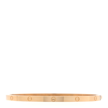 CARTIER 18K Yellow Gold Small LOVE Bracelet 18