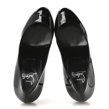 CHRISTIAN LOUBOUTIN Patent Dolly 70 Pumps 37.5 Black CHRISTIAN LOUBOUTIN Patent Dolly 70 Pumps 37.5 Black