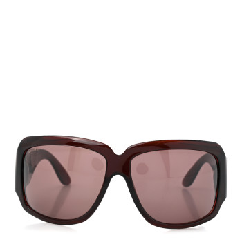BULGARI Crystal Square 8018-B Sunglasses Burgundy BULGARI Crystal Square 8018-B Sunglasses Burgundy