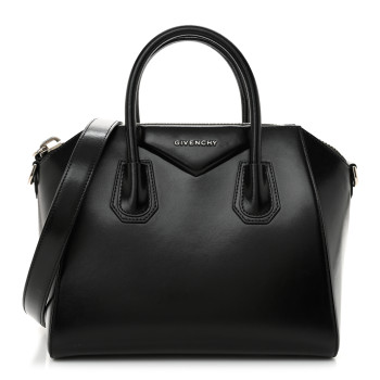 GIVENCHY Shiny Lord Calfskin Small Antigona Black GIVENCHY Shiny Lord Calfskin Small Antigona Black