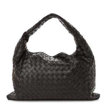 BOTTEGA VENETA Calfskin Intrecciato Small Hop Fondant BOTTEGA VENETA Calfskin Intrecciato Small Hop Fondant