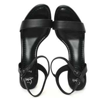 CHRISTIAN LOUBOUTIN Nappa Miss Jane 55 Sandal 38.5 Black CHRISTIAN LOUBOUTIN Nappa Miss Jane 55 Sandal 38.5 Black