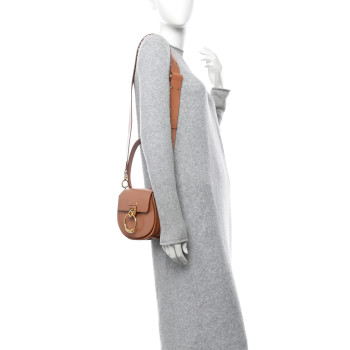 CHLOE Calfskin Small Tess Bag Muted Brown CHLOE Calfskin Small Tess Bag Muted Brown