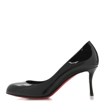 CHRISTIAN LOUBOUTIN Patent Dolly 70 Pumps 37.5 Black CHRISTIAN LOUBOUTIN Patent Dolly 70 Pumps 37.5 Black