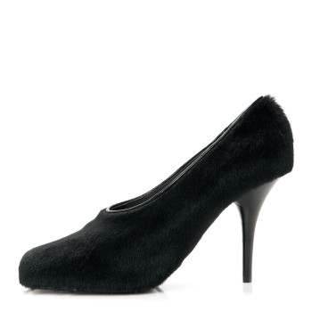 GIVENCHY Shearling Show Stiletto Pumps 40 Black GIVENCHY Shearling Show Stiletto Pumps 40 Black