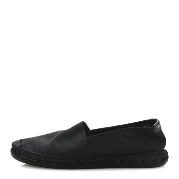 SAINT LAURENT Canvas Espadrilles 37 Black SAINT LAURENT Canvas Espadrilles 37 Black