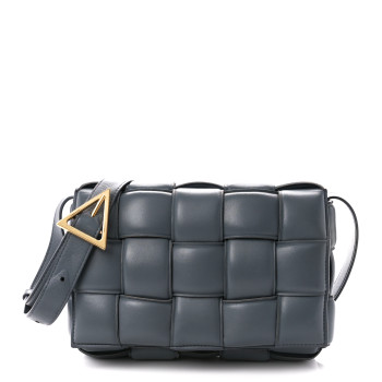 BOTTEGA VENETA Nappa Maxi Intreccio Padded Cassette Crossbody Bag Thunder BOTTEGA VENETA Nappa Maxi Intreccio Padded Cassette Crossbody Bag Thunder