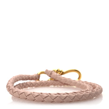 BOTTEGA VENETA Nappa Intrecciato Belt M Lotus BOTTEGA VENETA Nappa Intrecciato Belt M Lotus