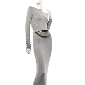 ALEXANDER WANG Rhinestone Mesh Mini Attica Belt Bag Black ALEXANDER WANG Rhinestone Mesh Mini Attica Belt Bag Black