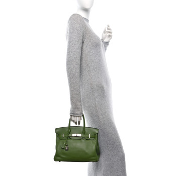 HERMES Swift Birkin 30 Pelouse HERMES Swift Birkin 30 Pelouse