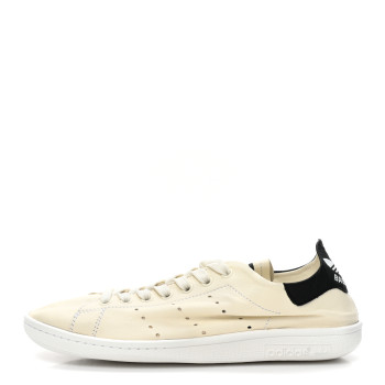 BALENCIAGA X ADIDAS Calfskin Womens Stan Smith Sneakers 39 Off White Black