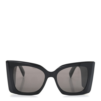 SAINT LAURENT Acetate Blaze Sunglasses SL M119 Black SAINT LAURENT Acetate Blaze Sunglasses SL M119 Black