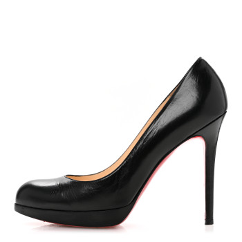 CHRISTIAN LOUBOUTIN Kid New Simple 120 Pumps 39 Black CHRISTIAN LOUBOUTIN Kid New Simple 120 Pumps 39 Black