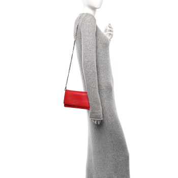 GIVENCHY Sugar Goatskin Pandora Chain Wallet Red GIVENCHY Sugar Goatskin Pandora Chain Wallet Red