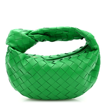 BOTTEGA VENETA Nappa Intrecciato Mini Jodie Parakeet BOTTEGA VENETA Nappa Intrecciato Mini Jodie Parakeet