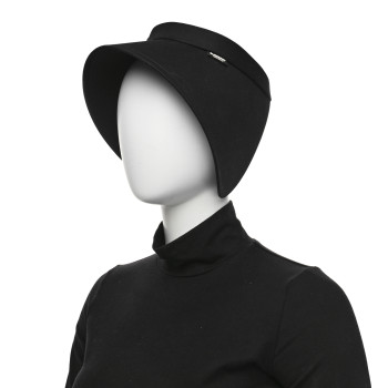 BURBERRY Canvas Visor S Black