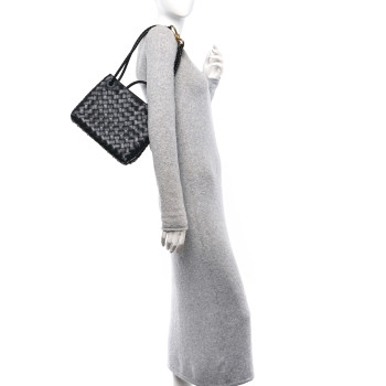 BOTTEGA VENETA Nappa Intrecciato Small Andiamo Shoulder Bag Black BOTTEGA VENETA Nappa Intrecciato Small Andiamo Shoulder Bag Black