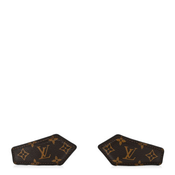 LOUIS VUITTON Monogram LV Backstage Hair Clip Toile LOUIS VUITTON Monogram LV Backstage Hair Clip Toile