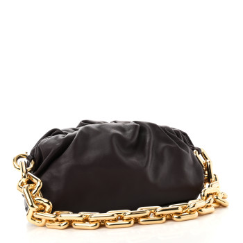 BOTTEGA VENETA Calfskin The Pouch Chain Grape BOTTEGA VENETA Calfskin The Pouch Chain Grape