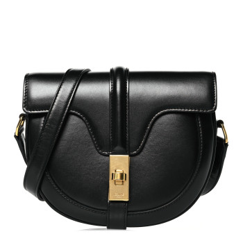 CELINE Satinated Calfskin Besace Small 16 Black CELINE Satinated Calfskin Besace Small 16 Black