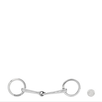 HERMES Palladium Large Mors Scarf Ring HERMES Palladium Large Mors Scarf Ring