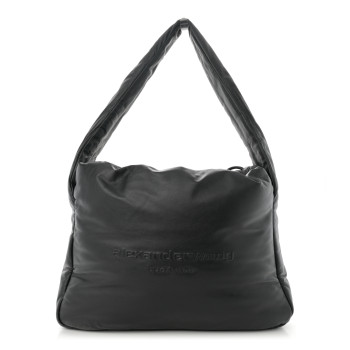 ALEXANDER WANG Lambskin Large Ryan Puffer Bag Black ALEXANDER WANG Lambskin Large Ryan Puffer Bag Black