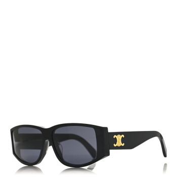 CELINE Acetate Triomphe Sunglasses CL40227U Black CELINE Acetate Triomphe Sunglasses CL40227U Black