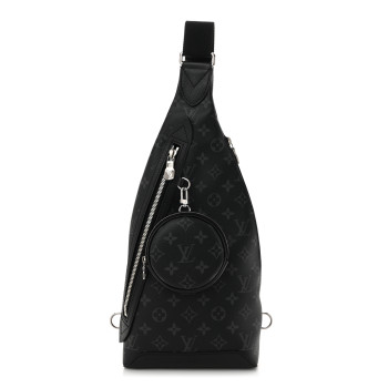 LOUIS VUITTON Taigarama Duo Slingbag Black LOUIS VUITTON Taigarama Duo Slingbag Black