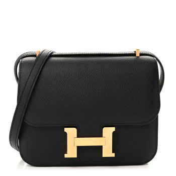 HERMES Epsom Constance 18 Black HERMES Epsom Constance 18 Black
