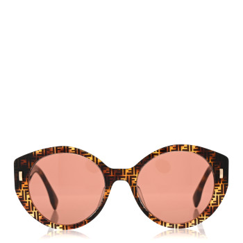 FENDI Acetate Fendi Roma Cat Eye Sunglasses FF 0435/S Havana