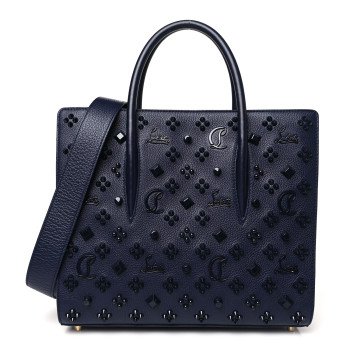 CHRISTIAN LOUBOUTIN Calfskin Empire Loubinthesky Medium Paloma Ink CHRISTIAN LOUBOUTIN Calfskin Empire Loubinthesky Medium Paloma Ink